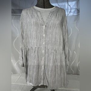 Cynthia Rowley Striped Blouse